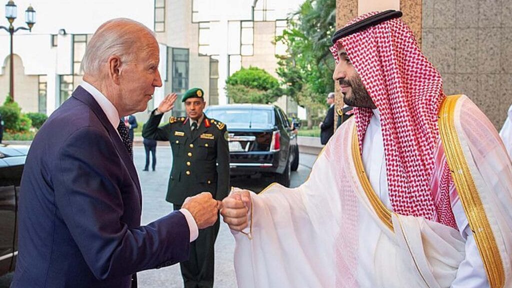 Biden Saudi Arabia MBS