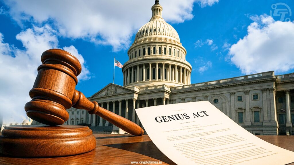 US Senate Passes Stablecoin Bill ‘GENIUS Act for Amendment