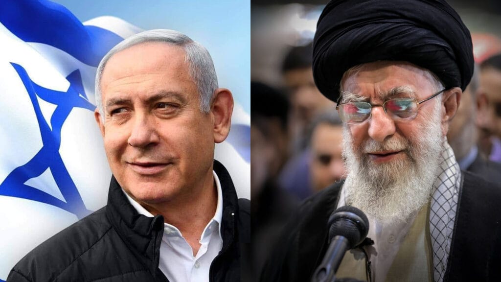 伊朗出手,以色列动荡,幕后真正的引爆点竟是他们(feat. 宗教极端化、核边缘战略、中东权力游戏) 9 netanyahu khamenei