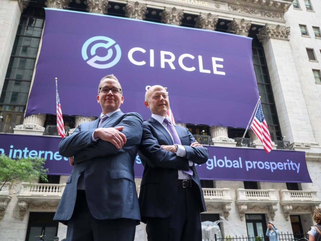 stablecoin firm circles ipo raises 11 billion in upsized deal