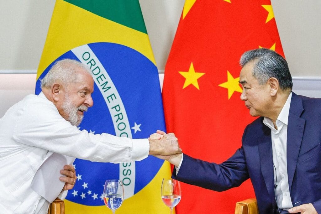 lula e chanceler da china