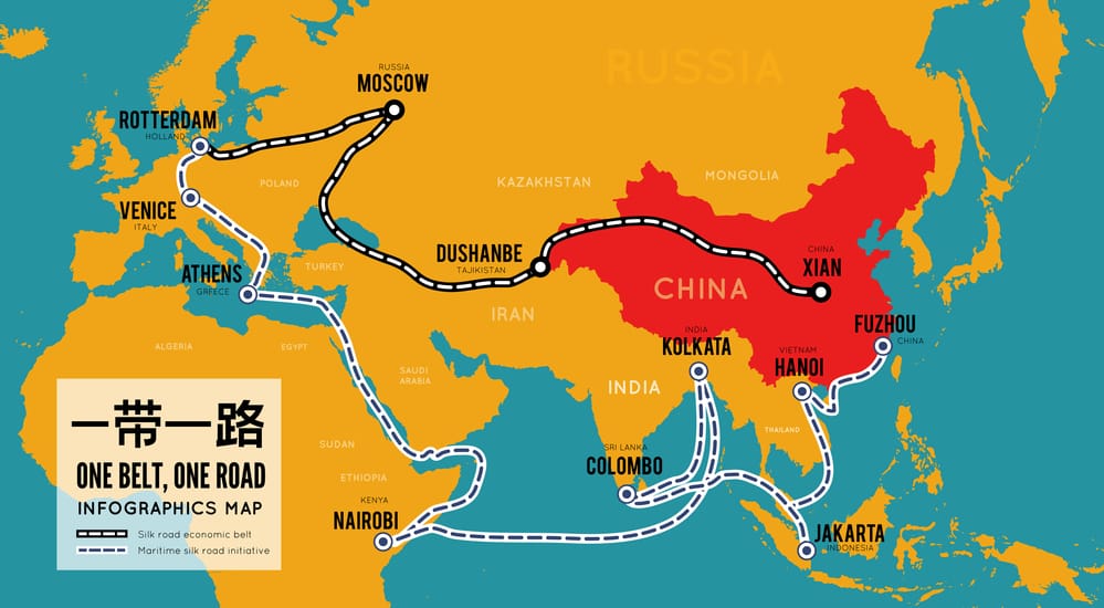 China belt and road