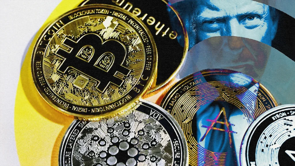 p 1 91383030 News Trump signs order allowing more risky alternative assets like crypto private equity and real estate into 401k retirement accounts