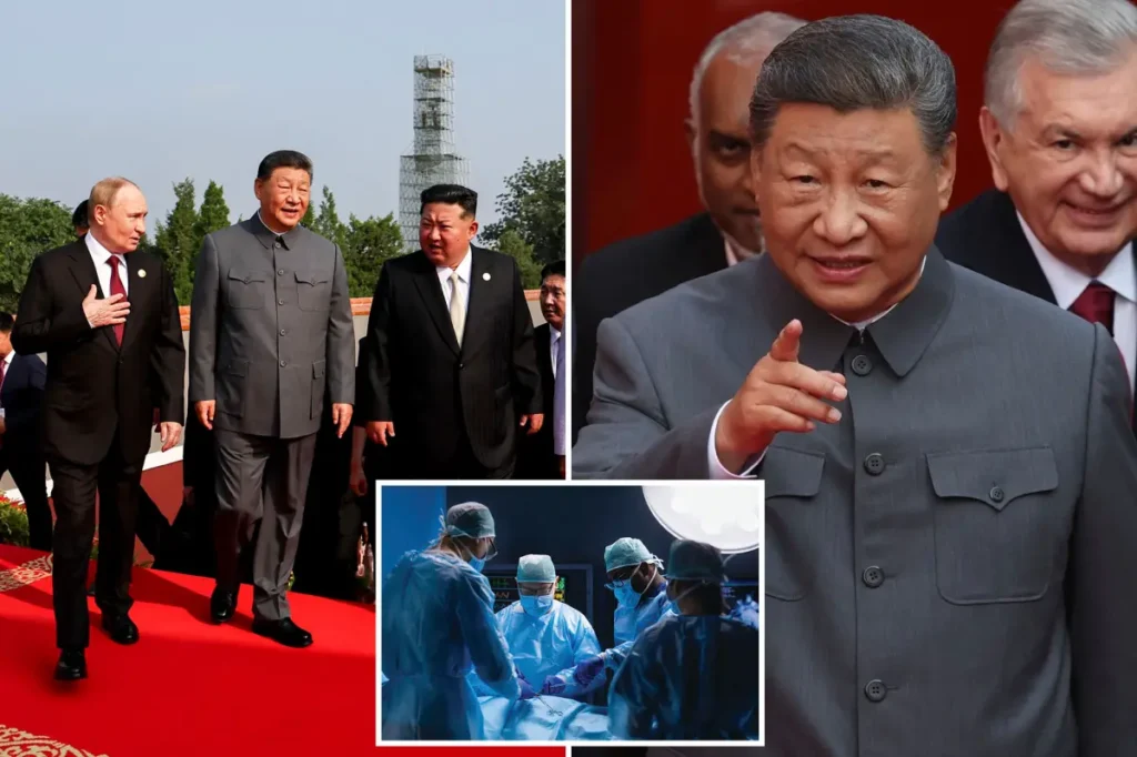 xi putin kim jong hot mic moment comp 1